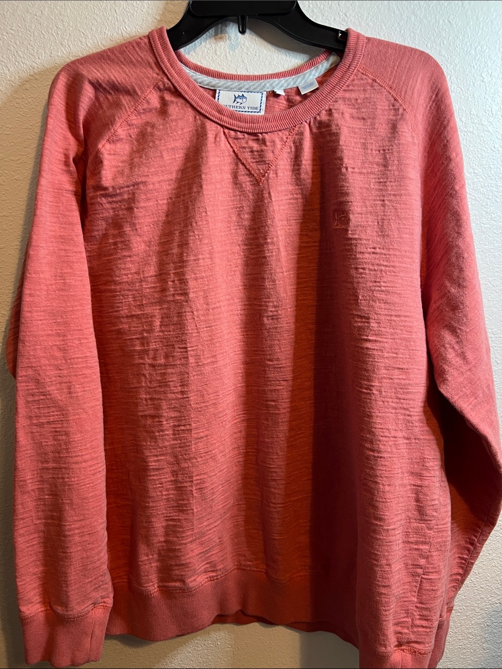 Southern Tide Coral Crewneck Sweatshirt